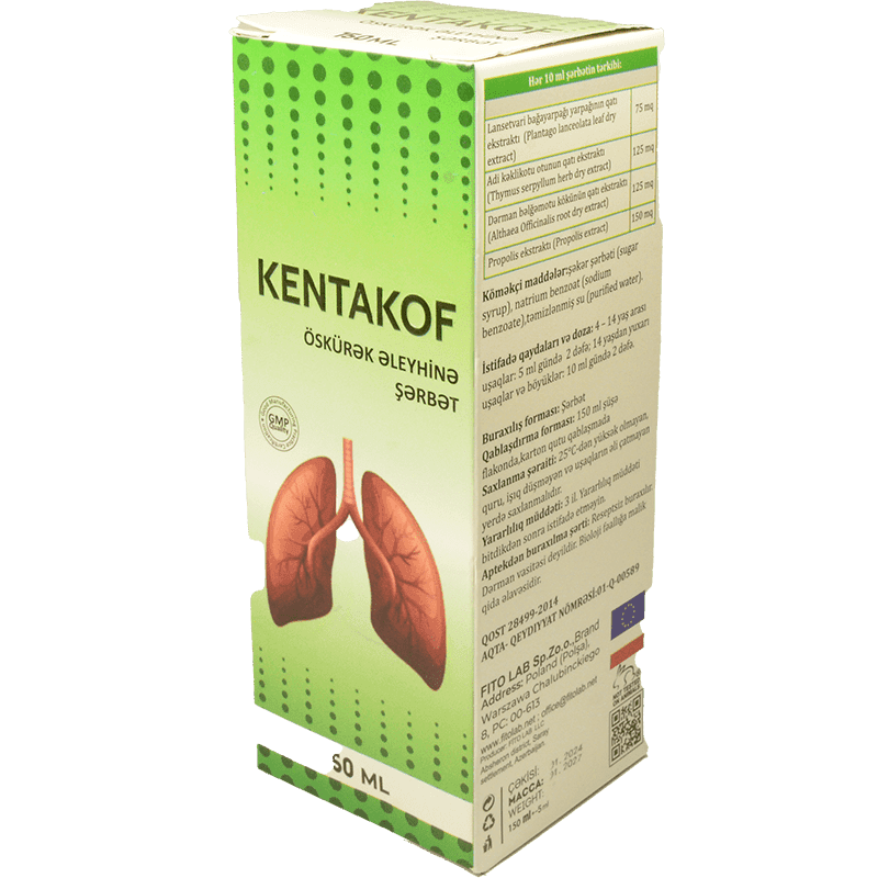 Kentakof 150 ml.
