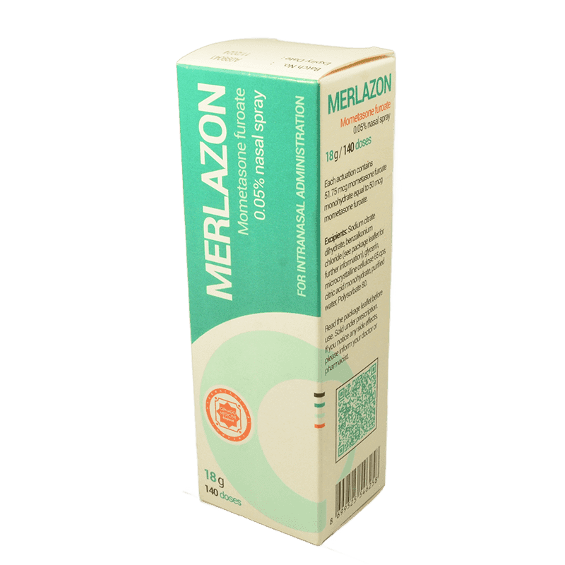Merlazon 50 mkg. 140 doz.