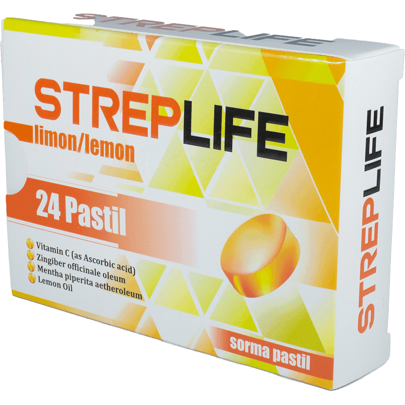 Streplife limon 24 əd.