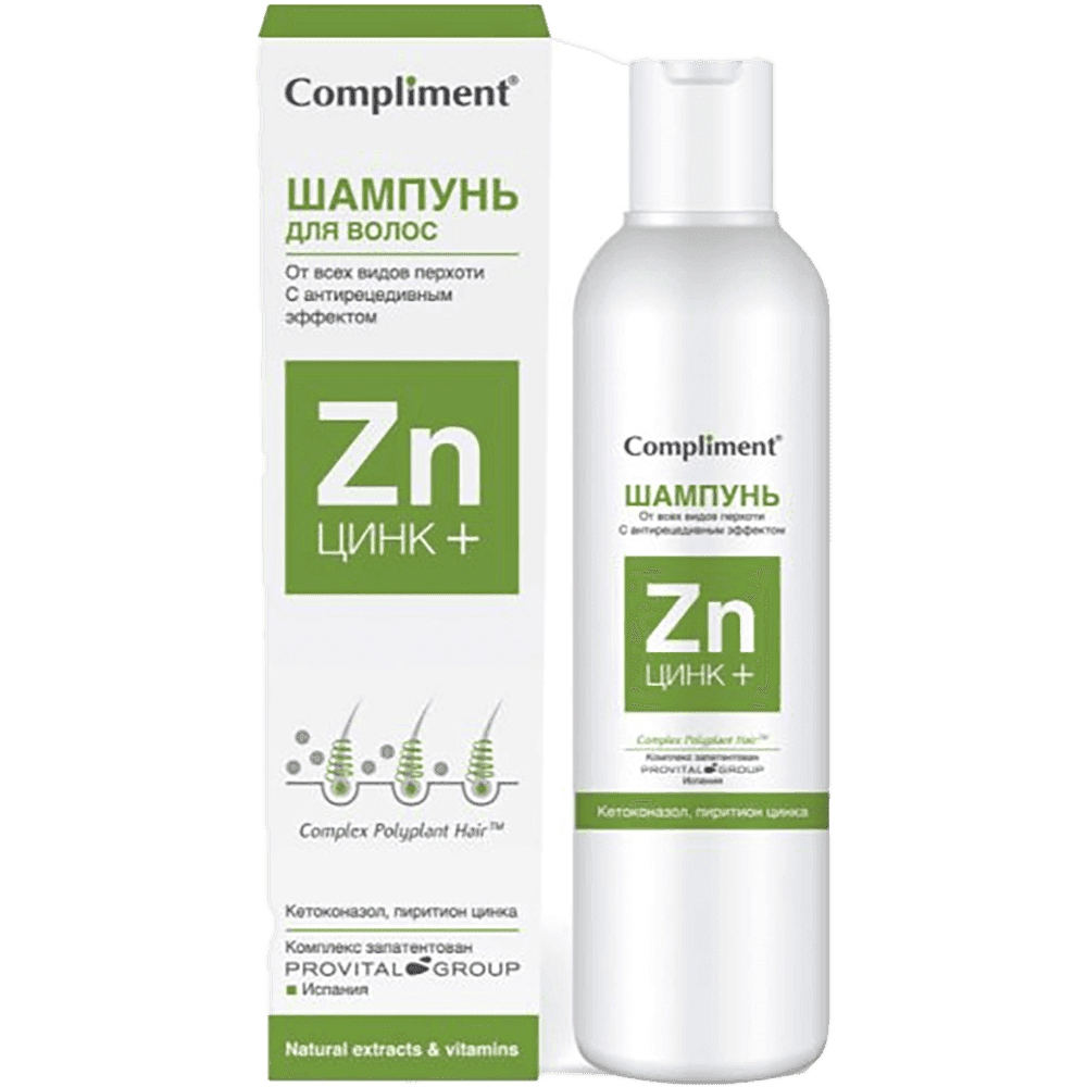 "ЦИНК+" Bütün növ kəpəklər üçün şampun 200 ml 