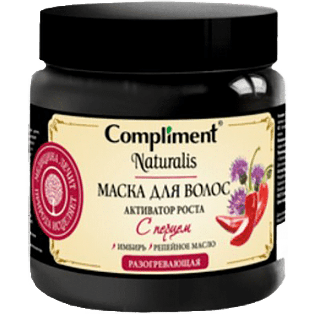 Naturalis Bibərli böyümə aktivatoru ilə saç maskası, 500 ml