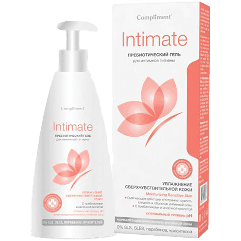 İntimate Prebiyotikli intim gigiyena üçün gel 250 ml