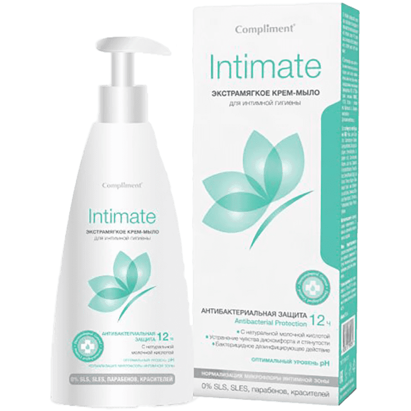 Compliment Intimate Ekstra yumşaq İntim gigiyena üçün krem-sabun 250ml