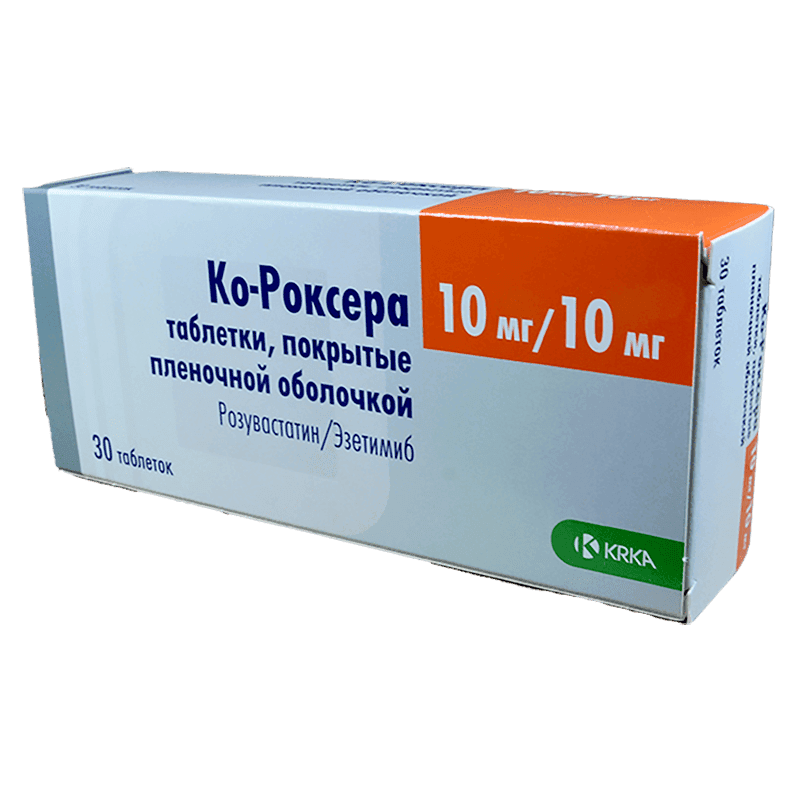 Co-roxera 10 mg. / 10 mg. 30 əd.