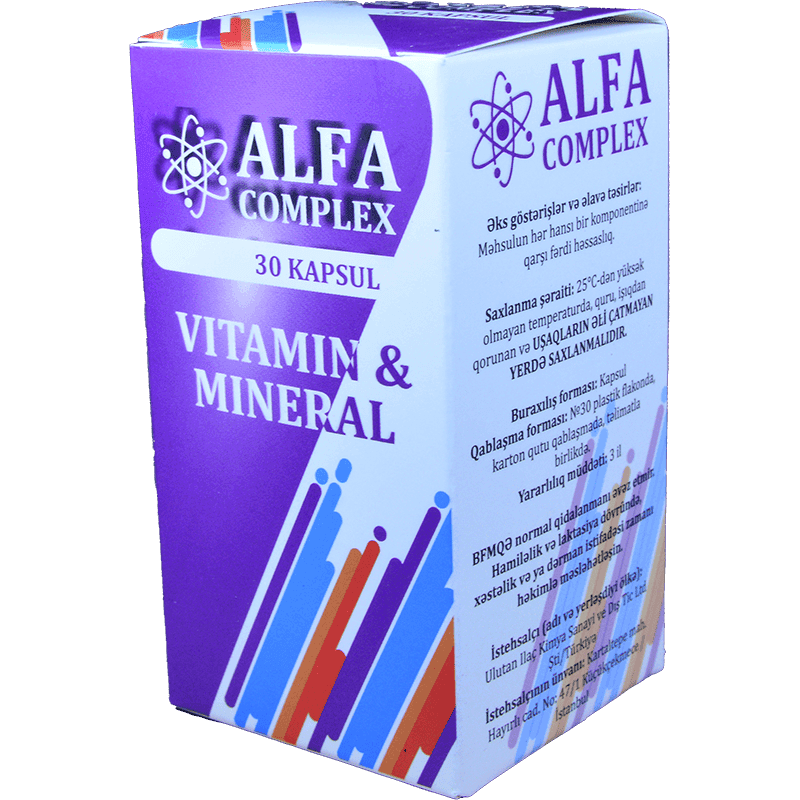 Alfa complex 30 əd.