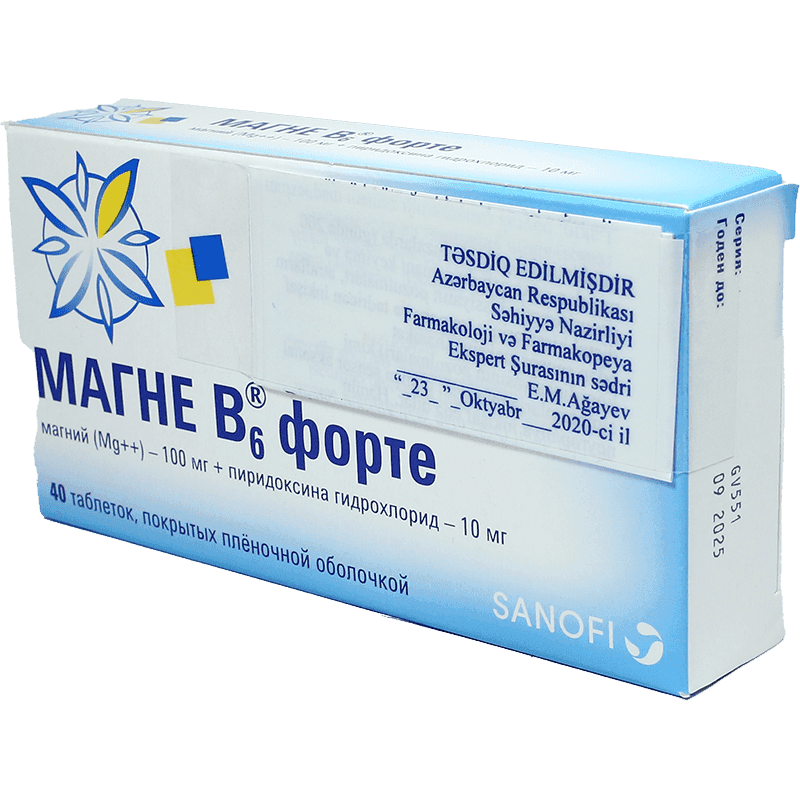 Magne B6 forte 40 əd.