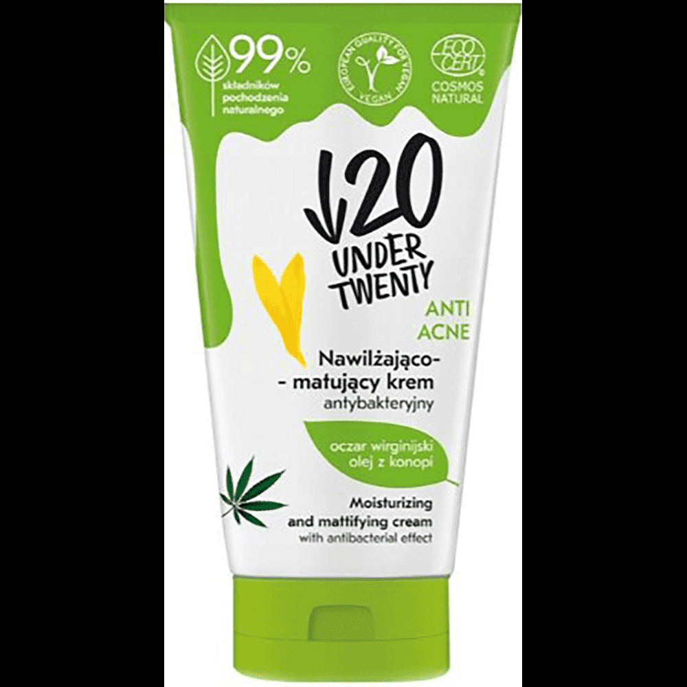 Under Twenty yeniyetmələr üçün nəmləndirici və matlaşdırıcı krem 50 ml