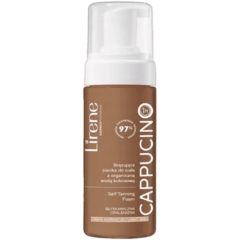 Lirene avtoqaraldıcı bədən köpüyü kapuçino 150ml.