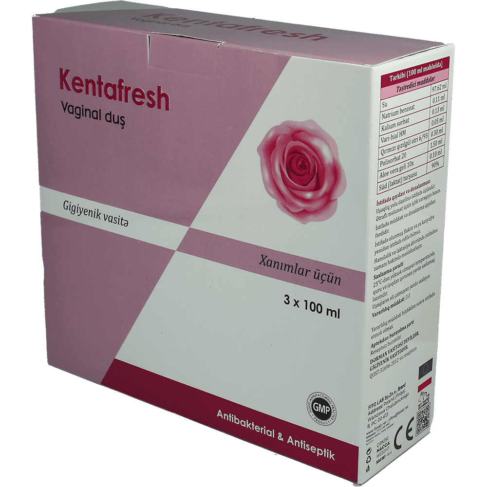 Kentafresh 100 ml 3 əd.