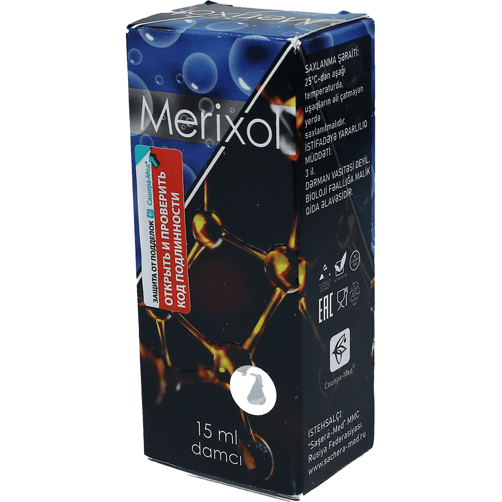 Мerixol 15 ml 1 əd.