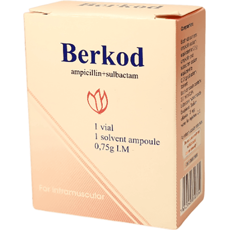 Ampisillin + Sulbaktam 0,75 q