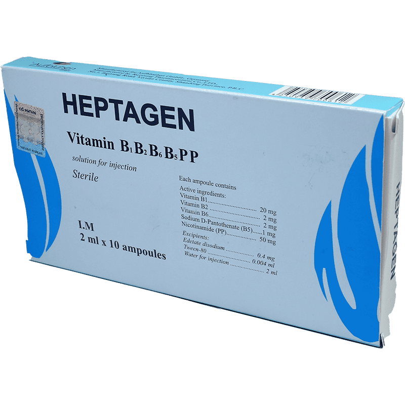 Heptagen 2 ml 10 əd