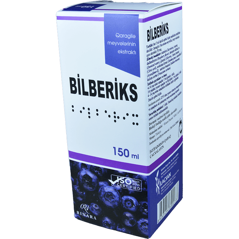 Bilberyx 150 ml.