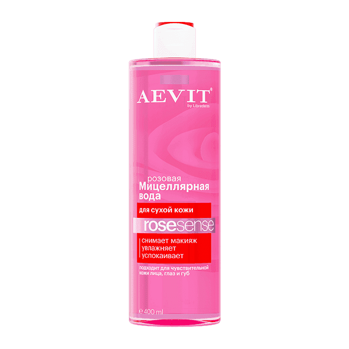 Aevit micellar sulu gül Rosesense mat və quru dərilər üçün 400 ml