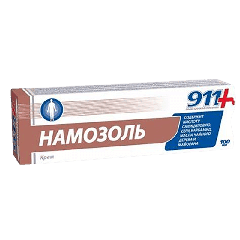 911 Намозоль от сухих мозолей и натоптышей 100 мл