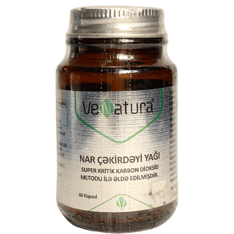 Venatura yağı nar toxumlar 400 mq 60 əd