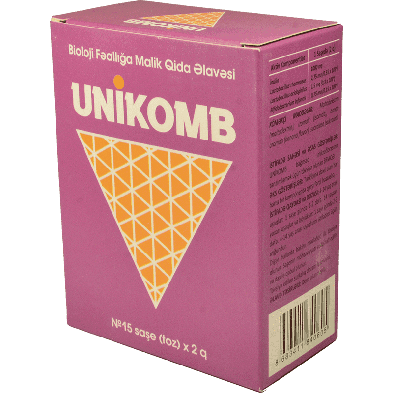 Unikomb 2 q 15 əd