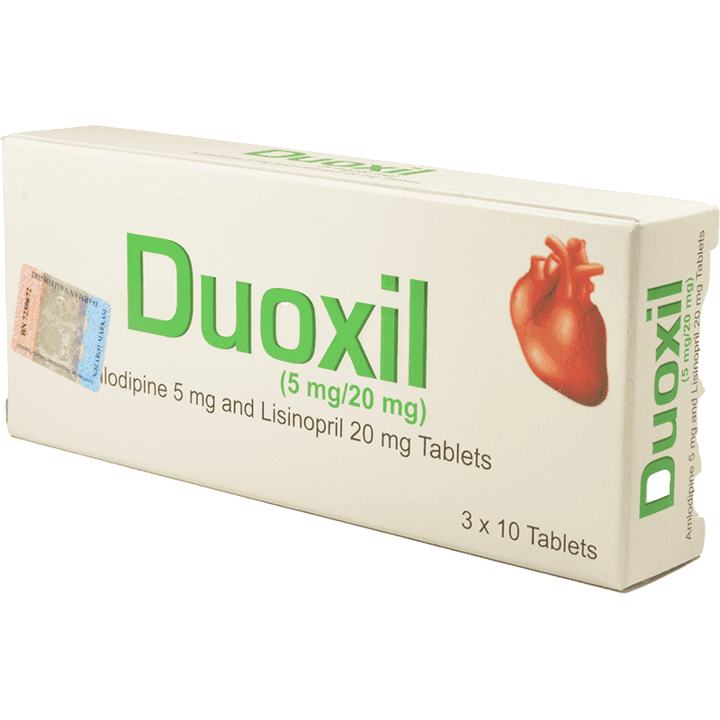 Duoxil 5 mq / 20 mq 30 əd