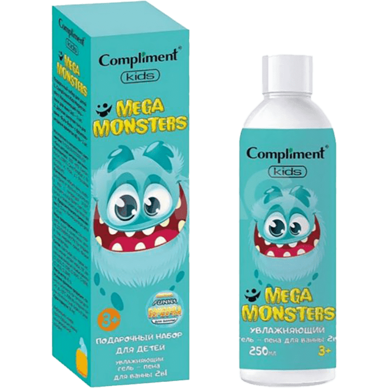 Megamonsters hamam üçün gel köpük 250 ml + köpürən duz bulbul