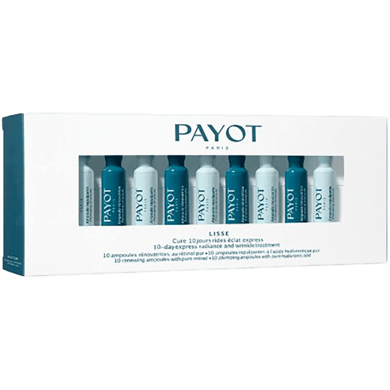 Payot  Lisse parlaqlıq verən və qırışlara qarşı 10 günlük kurs 20*1 ml.