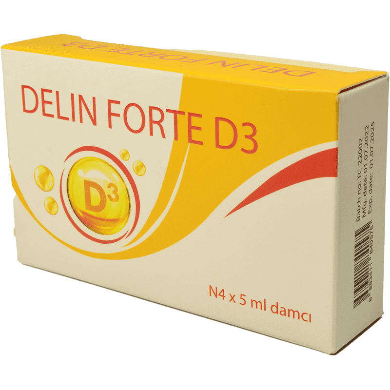 Delin forte D3 5 ml 4 əd