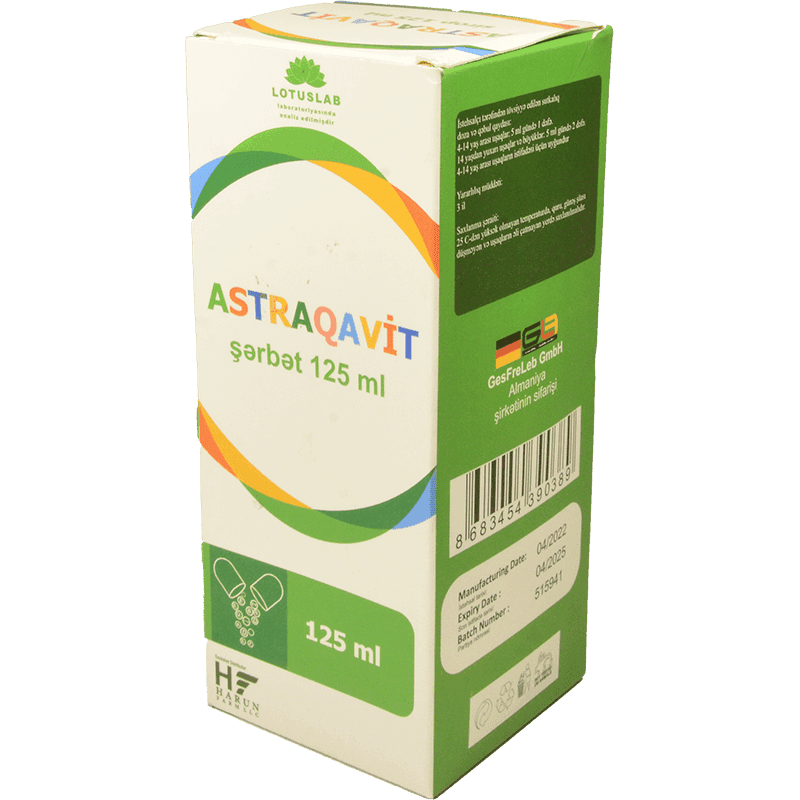Astraqavit 125 ml