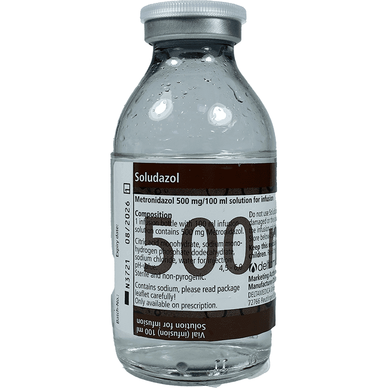 Soludazol 500 mq / 100 ml 1 əd