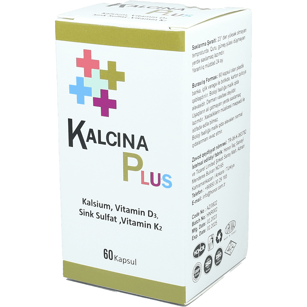 Kalsina plus 60 əd.