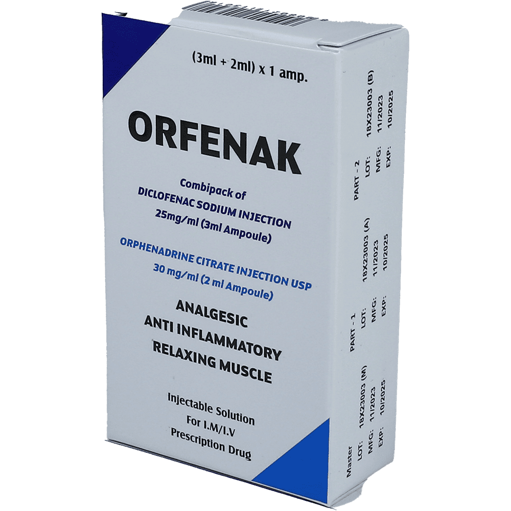 Ornefak 3 ml. +2 ml. 1 əd.