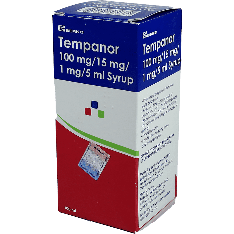 Tempanor 100 ml.
