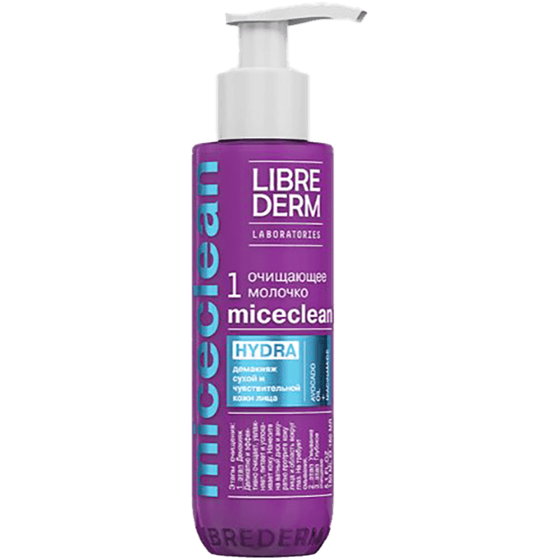 Librederm MICECLEAN HYDRA quru dərilər üçün təmizləyici süd 150ml