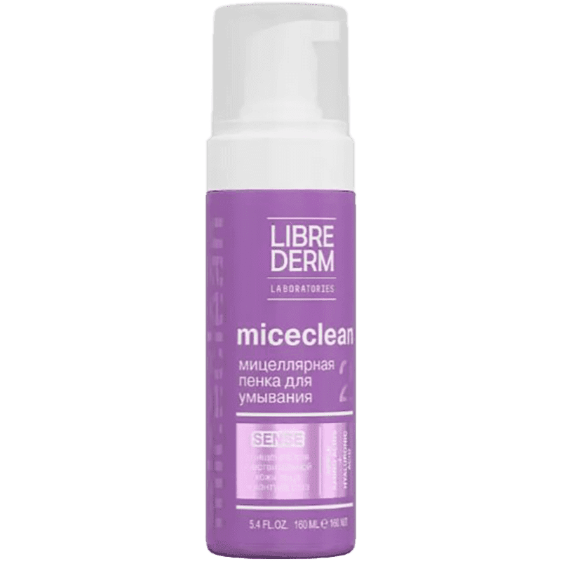 Librederm MICECLEAN SENSE miselyar təmizləyici köpük 160ml