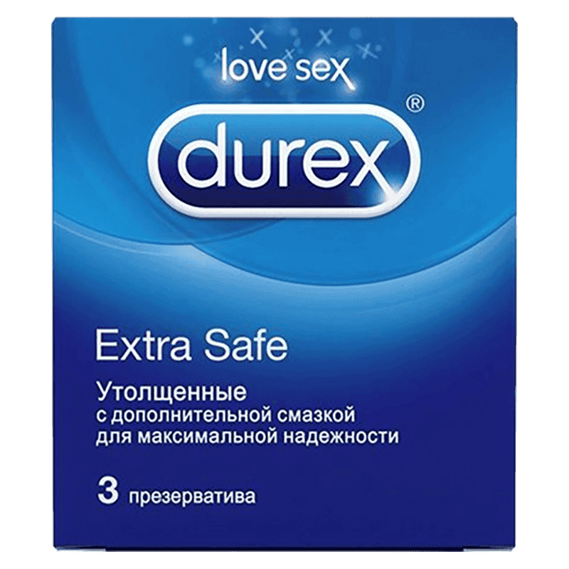 Durex Extra safe Qoruyucu 3 əd.