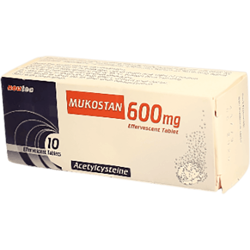 Mukostan 600 mq 10 əd