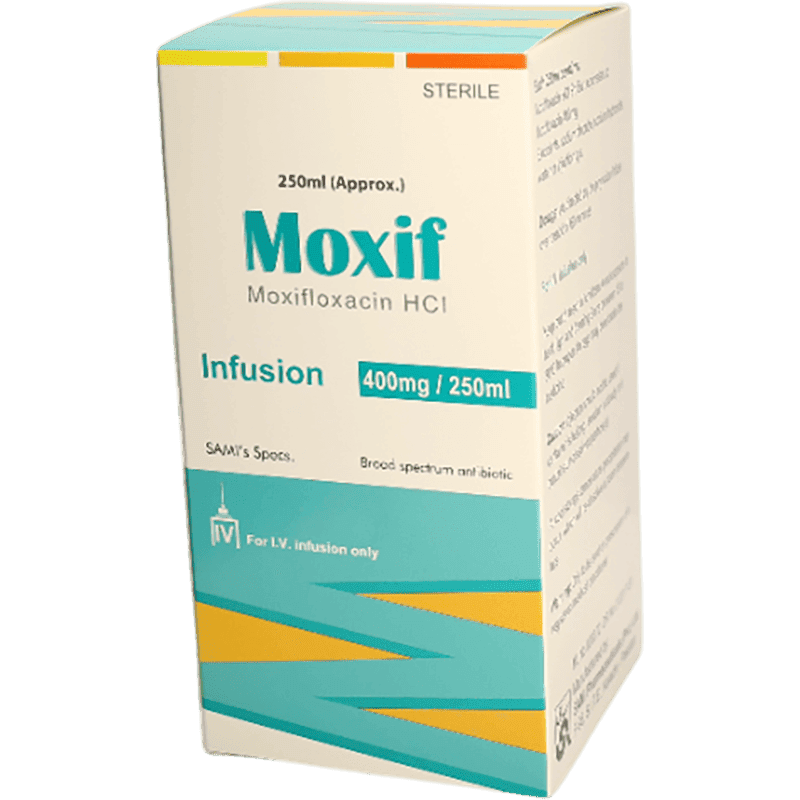 Moxif 400 mq 250 ml