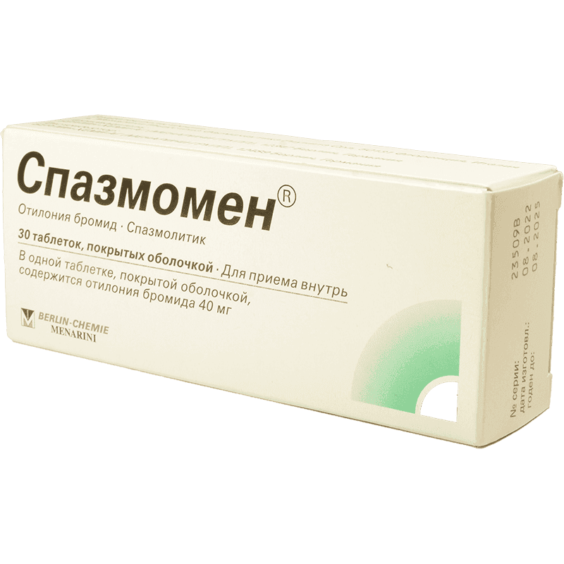 Spasmomen 40 mq 30 əd
