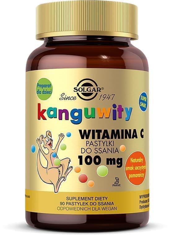 Solgar Kanqavites C vitamini ilə, 100 mq 90 əd
