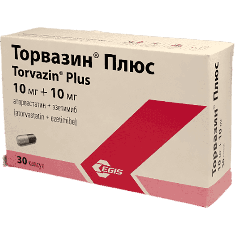 Torvazin plus 10 mq + 10 mq 30 əd