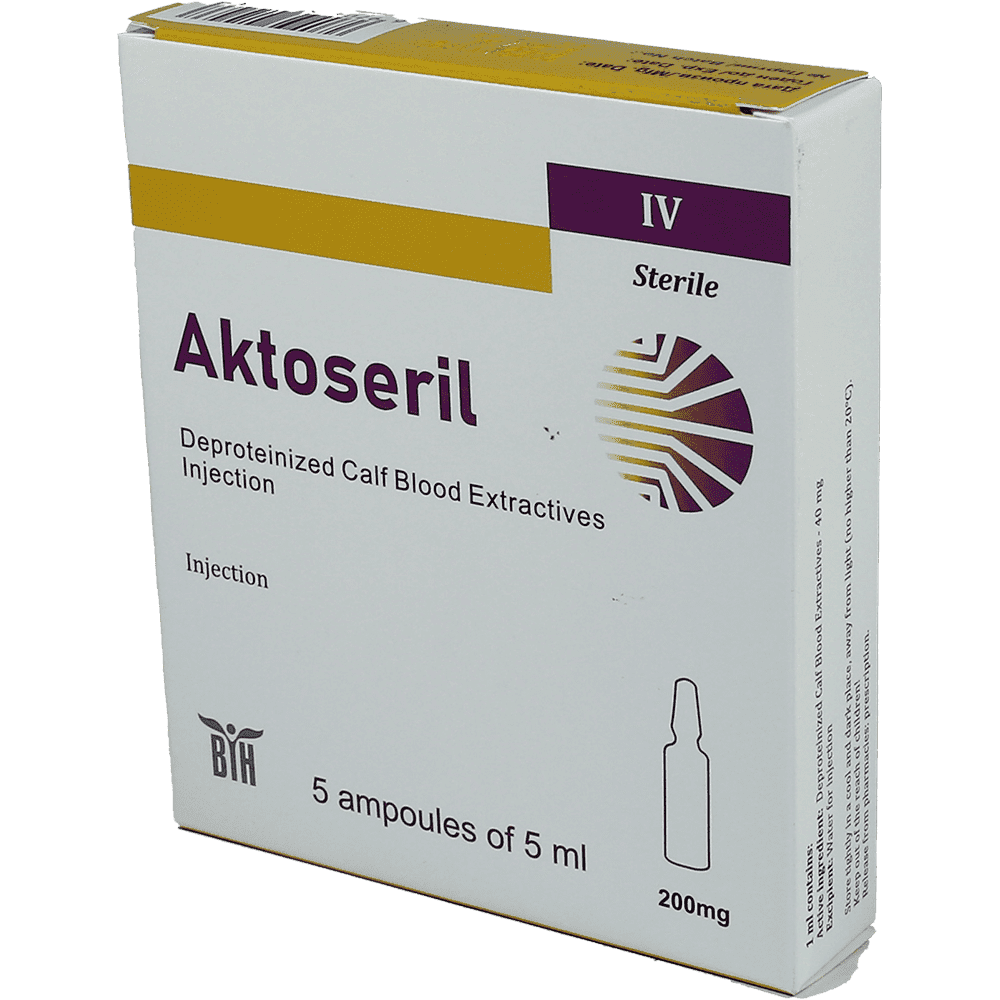 Aktoseril 40 mq/ml 5 ml 5 əd.