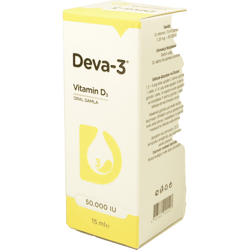 Deva-3 50.000 ED 15 ml