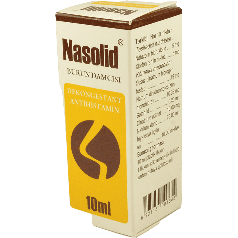 Nasolid 10 ml.