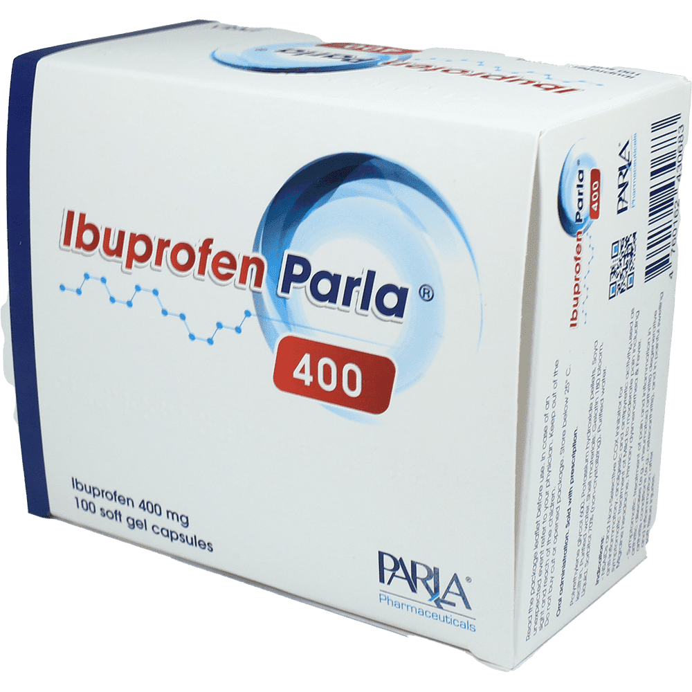 İbuprofen parla 400 mq 100 əd.