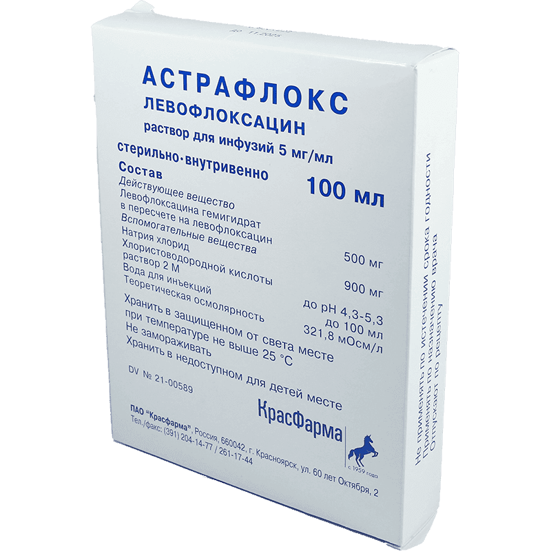 Astrafloks 5 mq / ml 100 ml