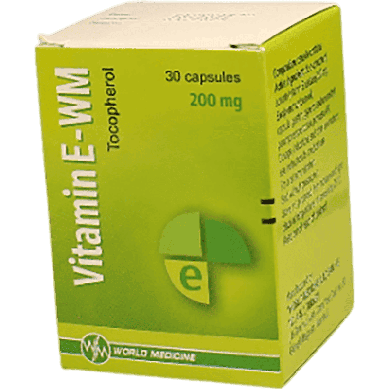 Vitamin E 200 mq 30 əd