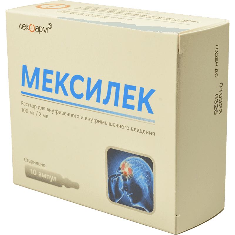Mexilek 100 mg./2 ml. 10 əd.