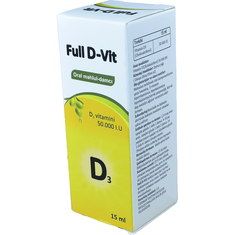 Full D-Vit 15 ml.
