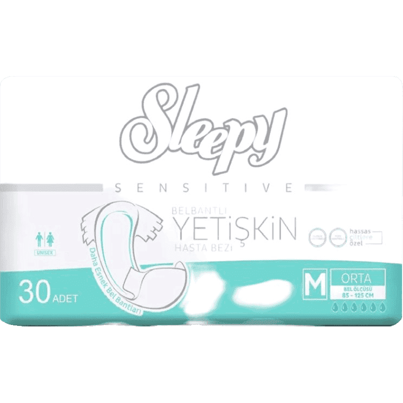 Böyüklər üçün bezlər Sleepy Sensetive M 30 əd