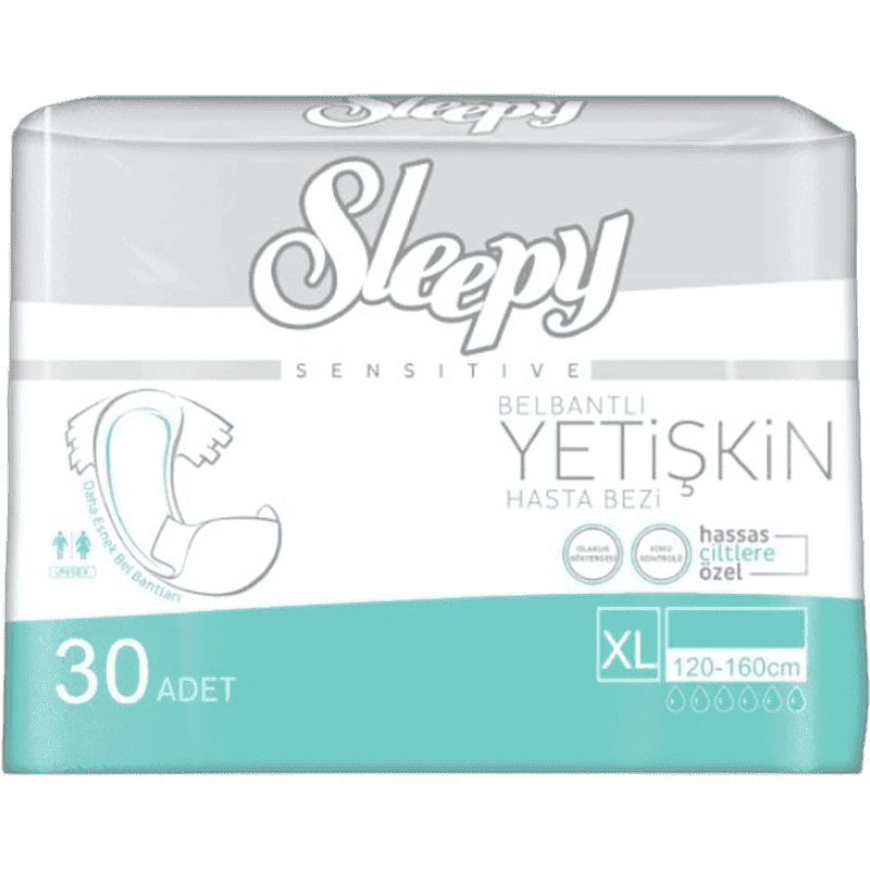 Böyüklər üçün bezlər Sleepy Sensetive XL 30 əd