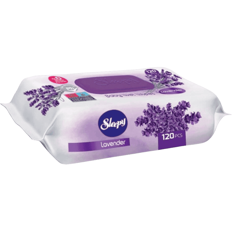 Nəm salfetlər Lavanda 120 əd