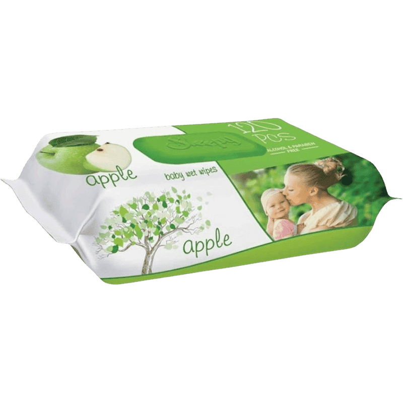 Nəm salfetlər Apple 120 əd
